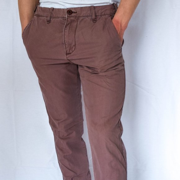 Hollister Slim Straight Chino Pants - Picture 3 of 4